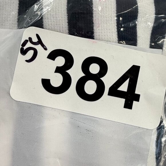 The Limited Striped Fit & Flare Dress Navy White Medium Cocktail, Casual, Event - Picture 12 of 12